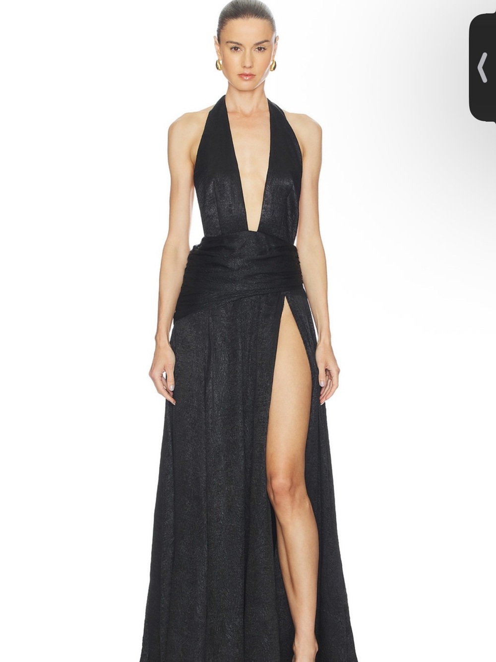 Sonya Moda High-Slit Evening Dress